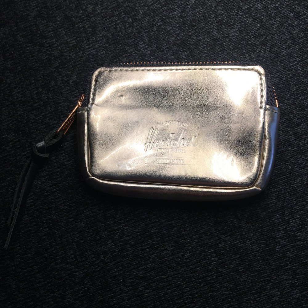 Herschel Zip Wallet - Metallic Rose Gold